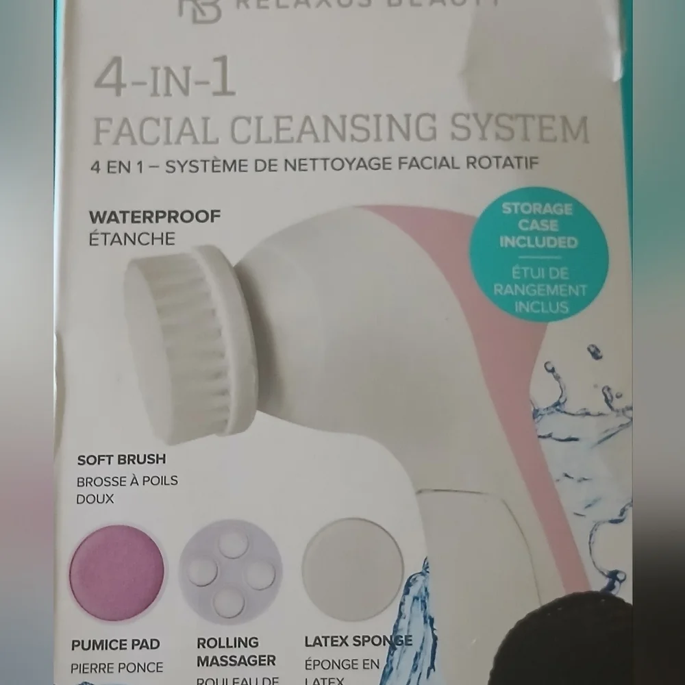 Relaxus BeautyRelaxus Beauty 4-in-1 Facial Cleansing System